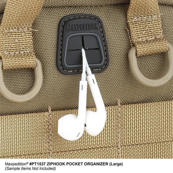 کیف تاکتیکال مکس پدیشن مدل ziphook pocket organizer large — تصویر ۸