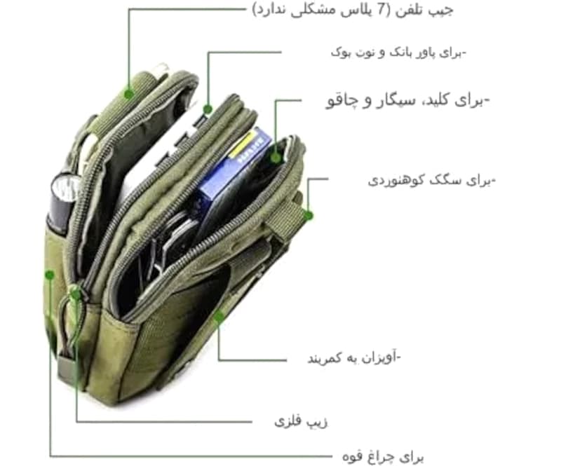 کیف کمری مدل رجینال — تصویر ۵