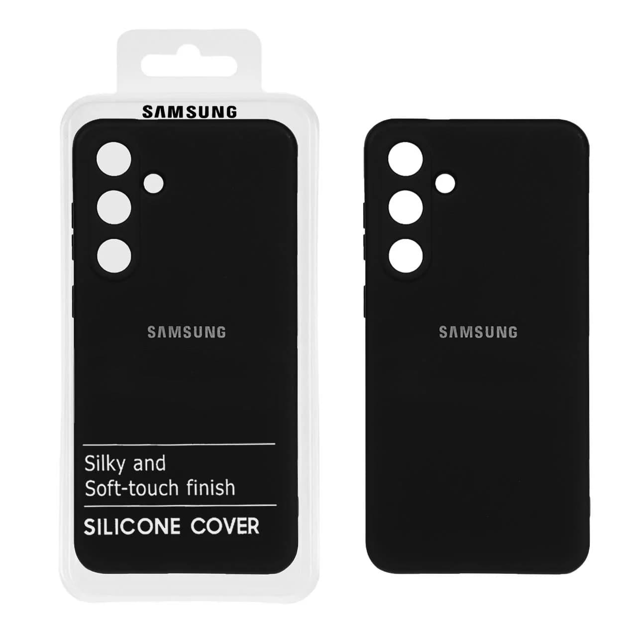 قاب نیو سیلیکون محافظ لنزدار RFF مدل Samsung Galaxy S24 plus