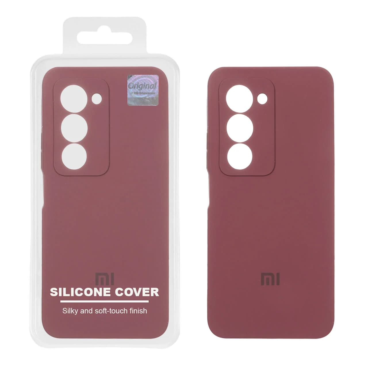 قاب سیلیکونی پاک کنی اورجینال Master Quality مدل Xiaomi Redmi 15 4G — تصویر ۳