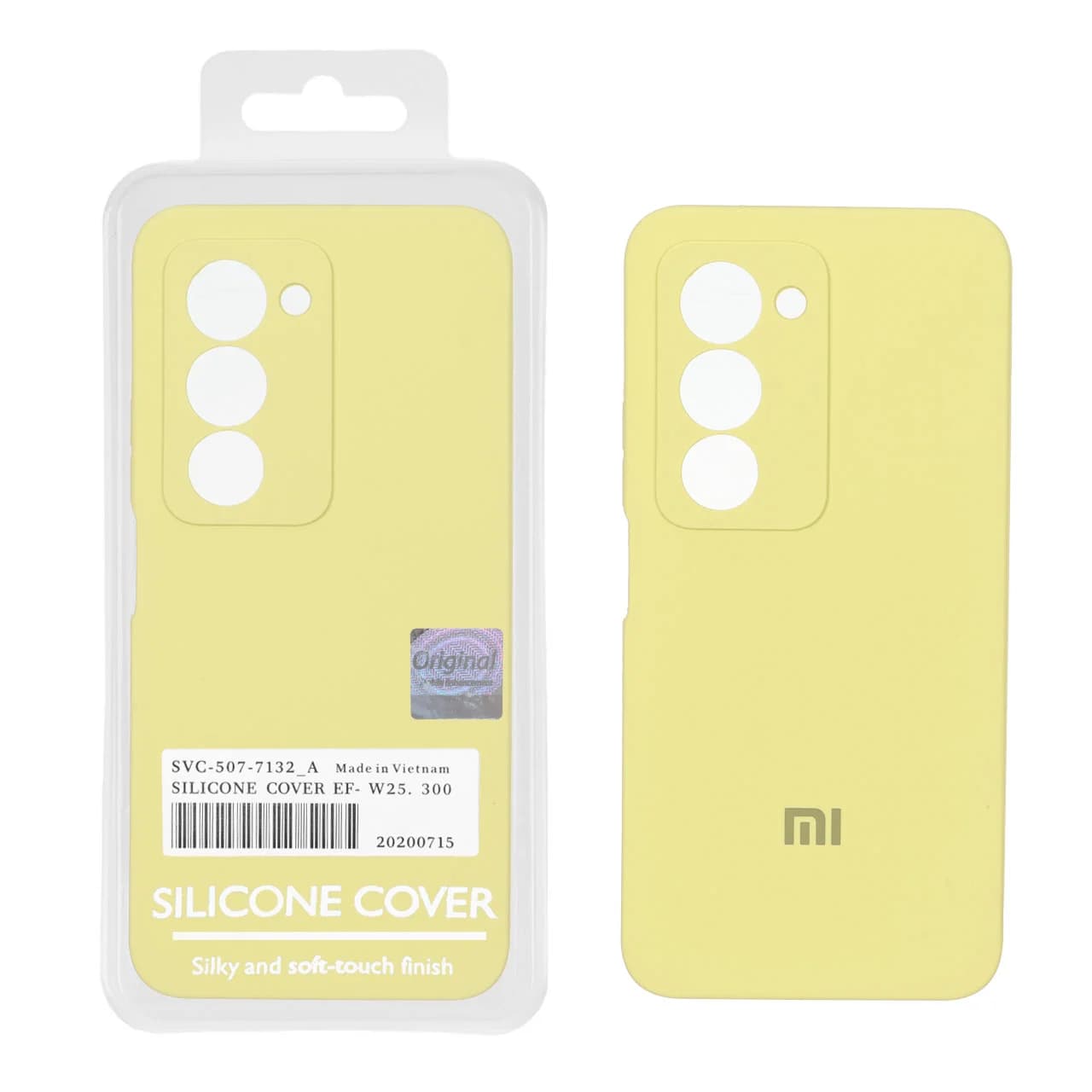 قاب سیلیکونی پاک کنی اورجینال Master Quality مدل Xiaomi Redmi 15 4G — تصویر ۲