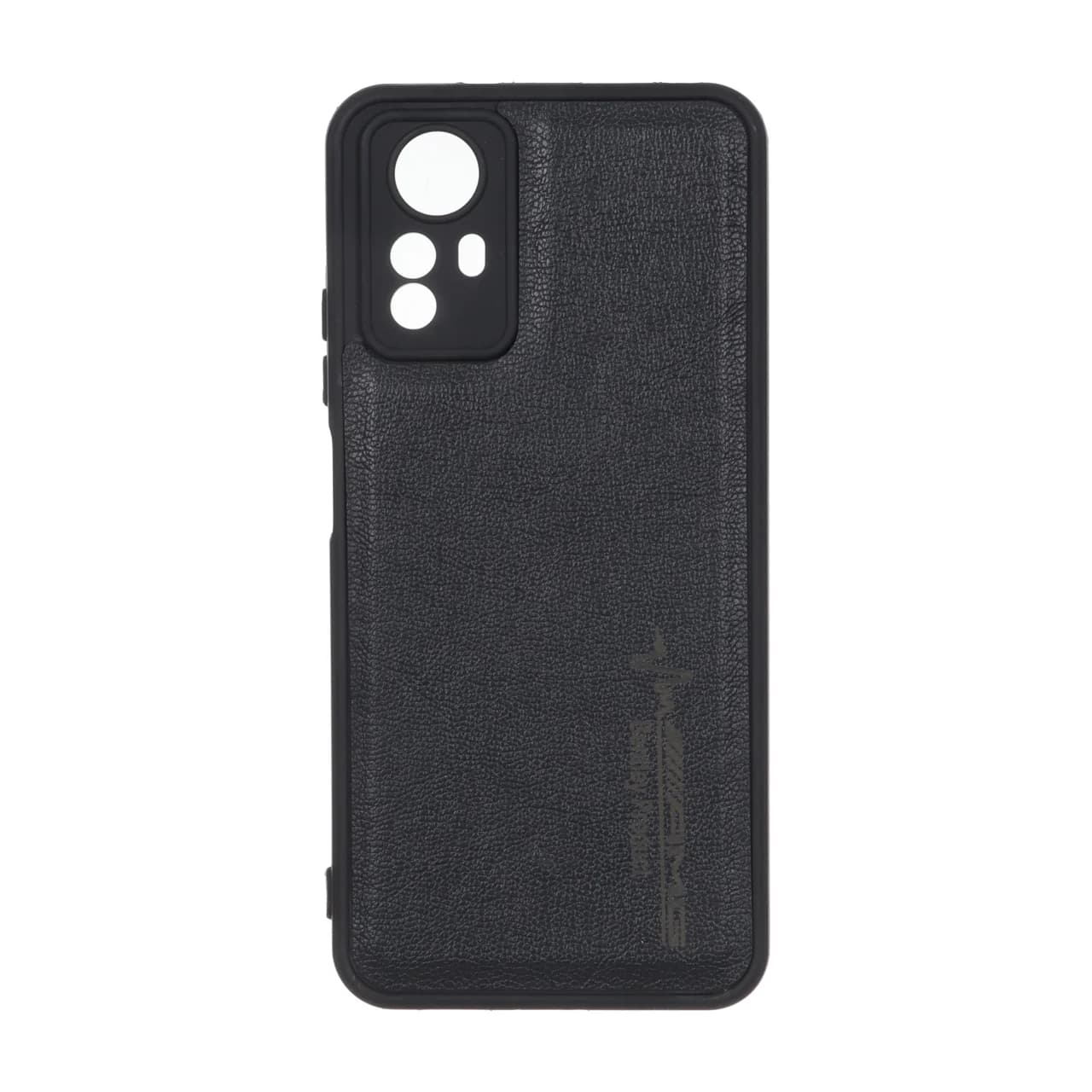 قاب طرح چرم AMG محافظ لنزدار Xiaomi Redmi Note 12S