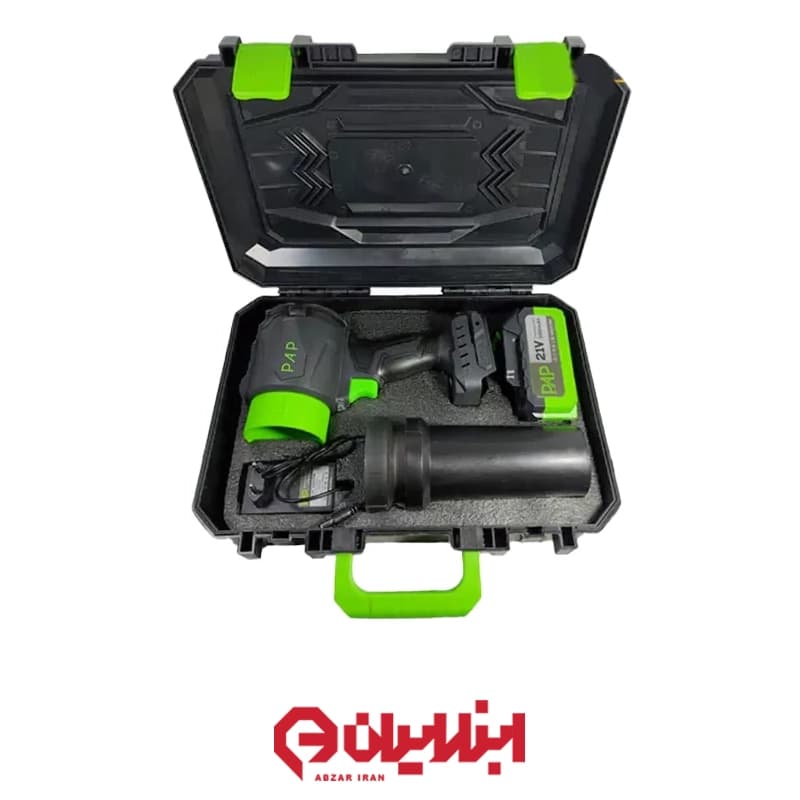 جت فن شارژی 21 ولت براشلس پی ای پی مدل BV-2110 — تصویر ۳