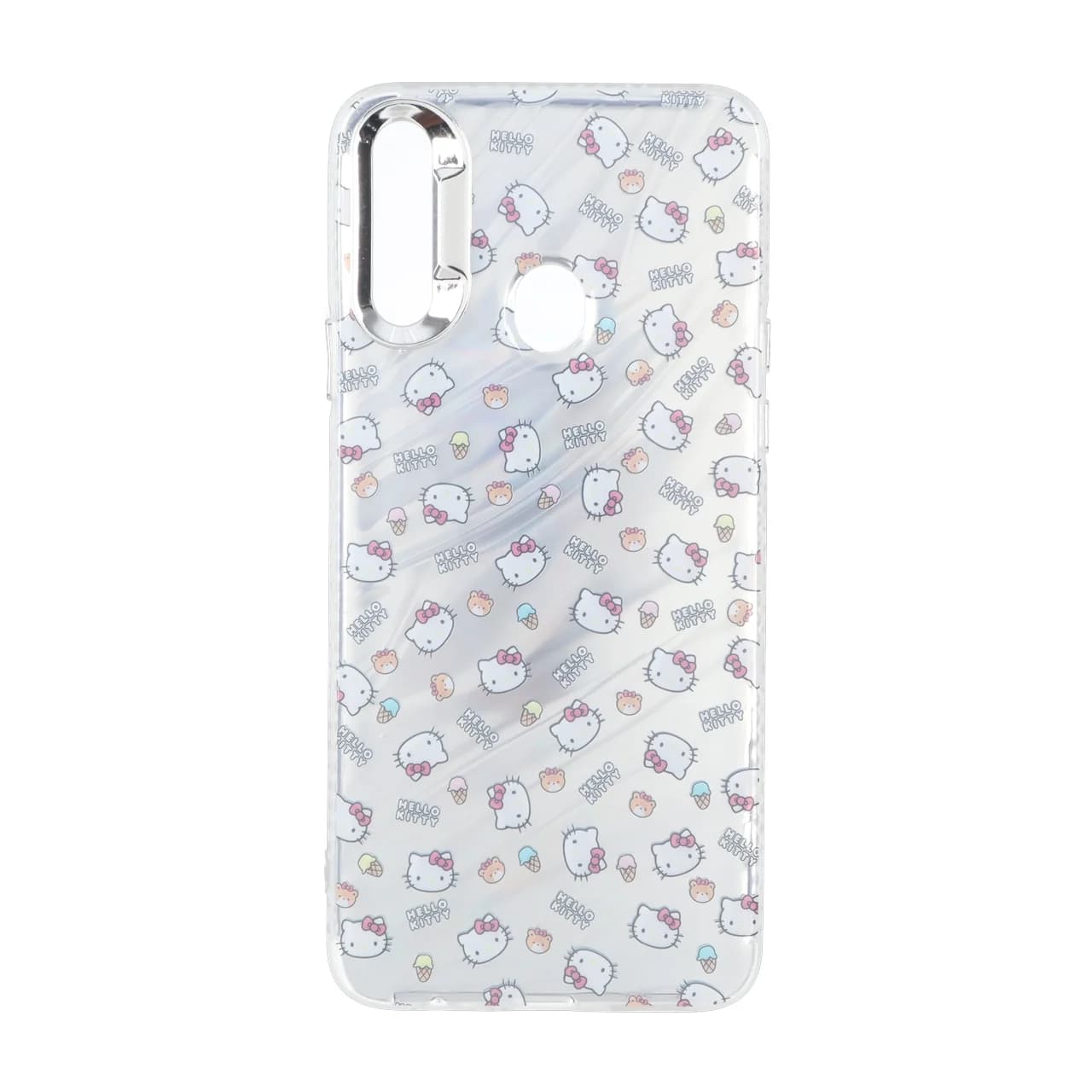 قاب Pucker هفت رنگ دور ژله ای مات لنز کروم Samsung Galaxy A20s — تصویر ۶