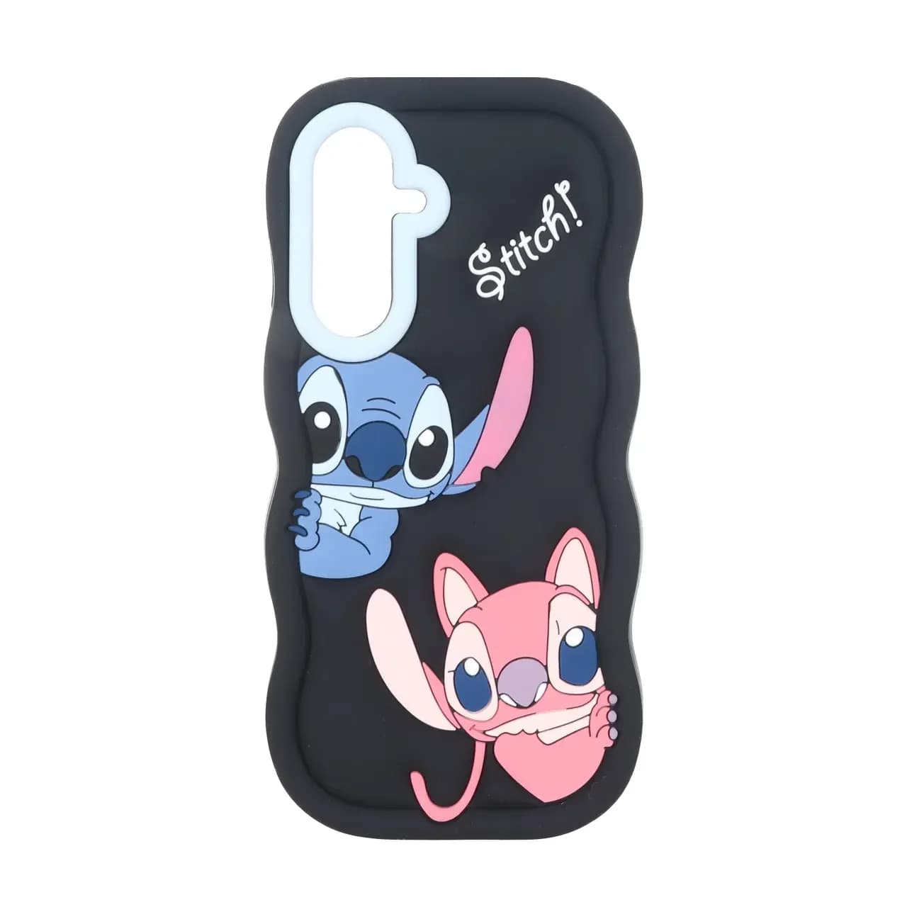 قاب سیلیکونی کنگره ای Stitch برجسته فانتزی Samsung Galaxy A17 / A26