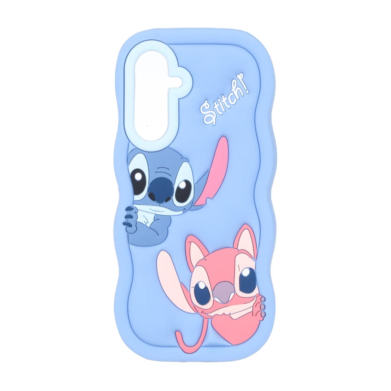 قاب سیلیکونی کنگره ای Stitch برجسته فانتزی Samsung Galaxy A17 / A26 — تصویر ۴