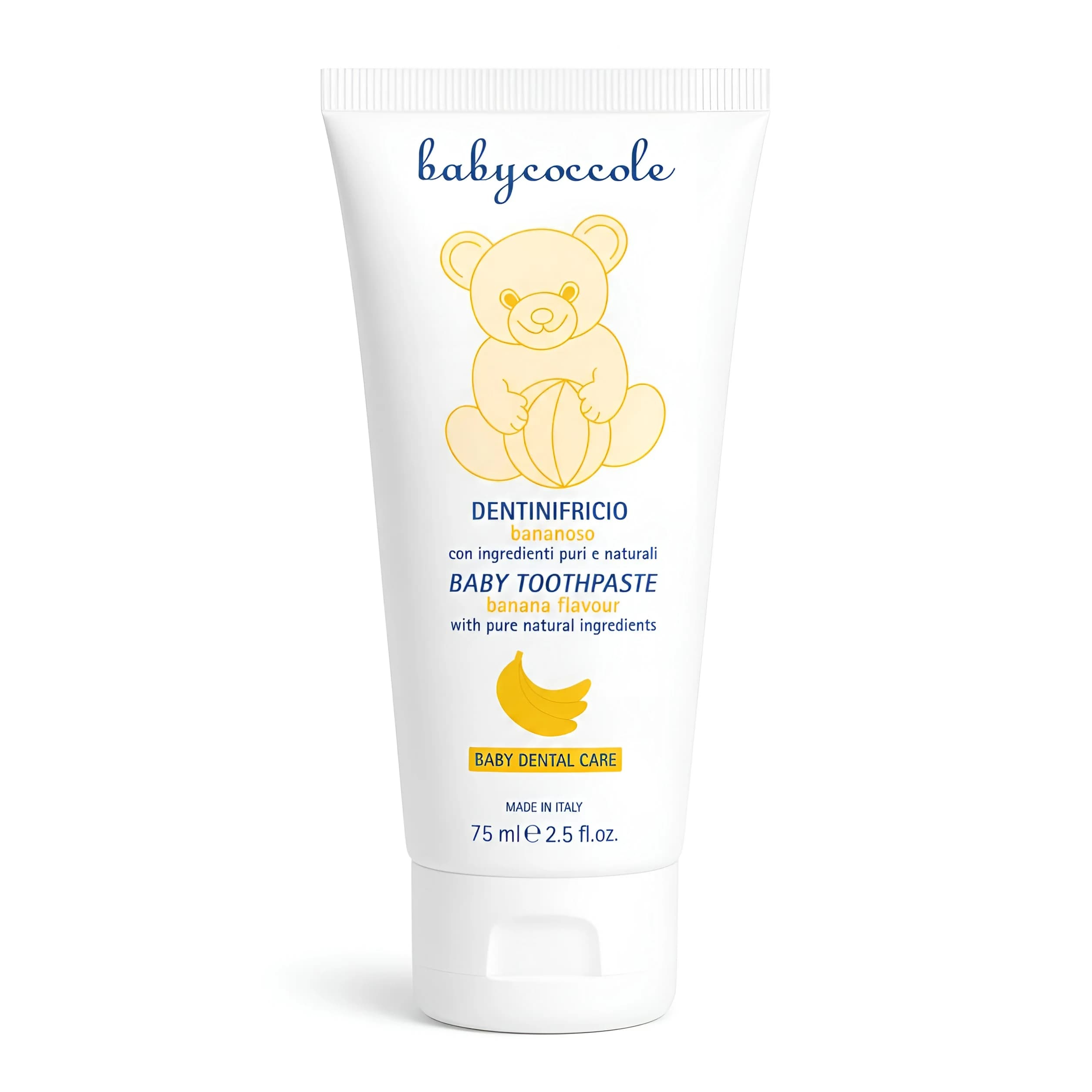 خمیر دندان بیبی کوکول Baby Coccole با طعم موز 75 میل