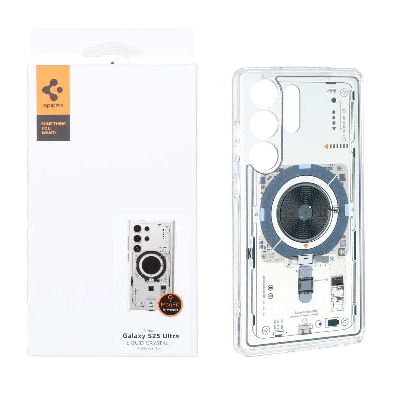 قاب اورجینال Spigen مگ سیف Neo one مدل Samsung Galaxy S25 Ultra — تصویر ۲