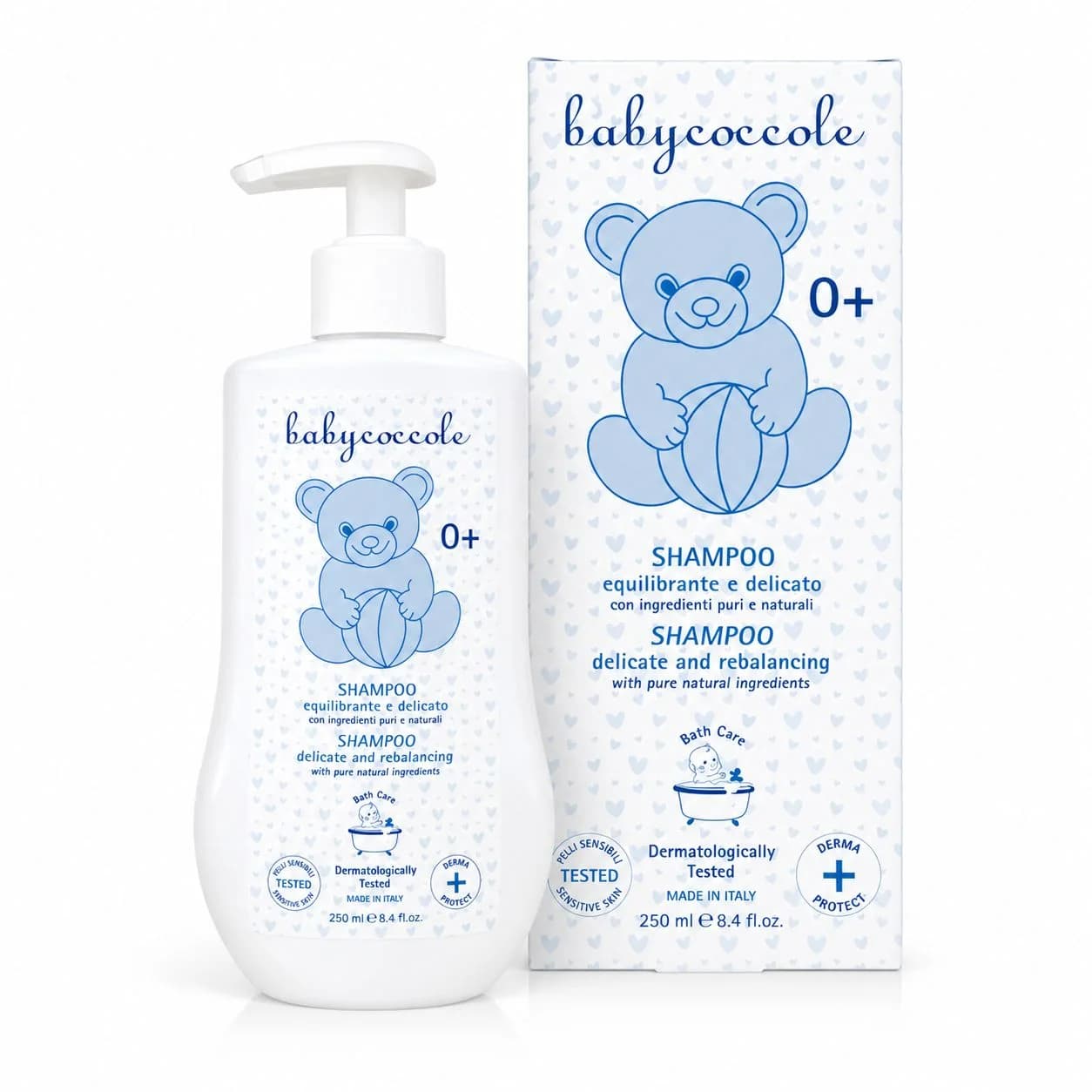 شامپو سر کودک و نوزاد بیبی کوکول Babycoccole ایتالیا 250 میل