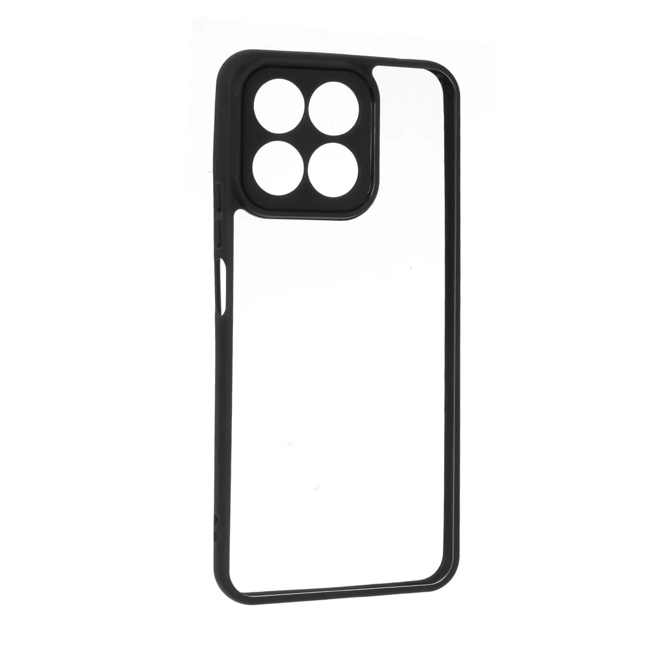قاب پشت سخت شفاف محافظ لنزدار دور رنگی Honor X7c