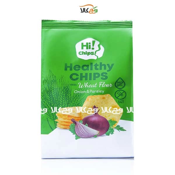 چیپس سلامتی های فود پیاز و جعفری با آرد گندم – 100 گرم