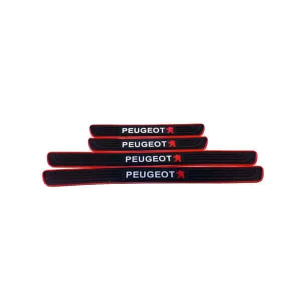 پارکابی ژله ای قرمز پژو (بسته 4 عددی) محافظ رکاب Peugeot | کد 3276