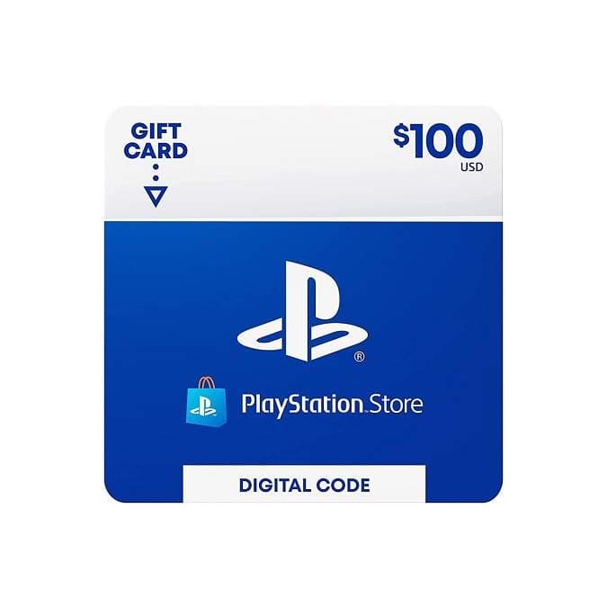 گیفت کارت 100 دلاری پلی استیشن Play Station