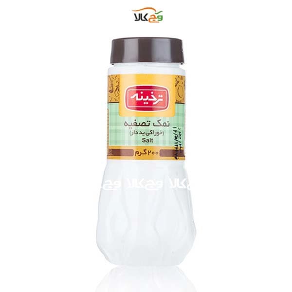نمک ید دار ترخینه (تصفیه شده) – 200 گرمی
