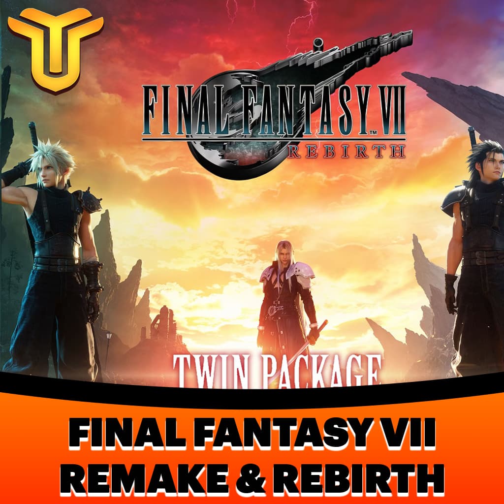 اکانت قانونی بازی FINAL FANTASY VII REMAKE & REBIRTH Twin Pack برای ps5