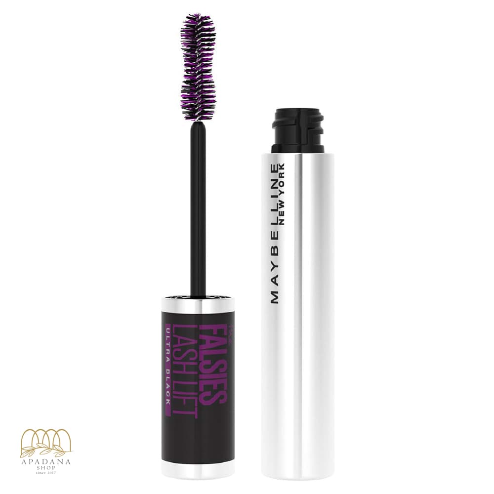 ریمل حجم دهنده و حالت دهنده فوق العاده مشکی میبلین مدل Falsies Lash Lift