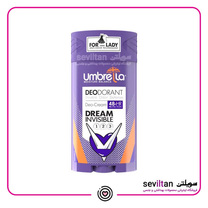 استیک ضد تعریق و خوشبوکننده بدن زنانه دریم بنفش آمبرلا Umbrella 90ml