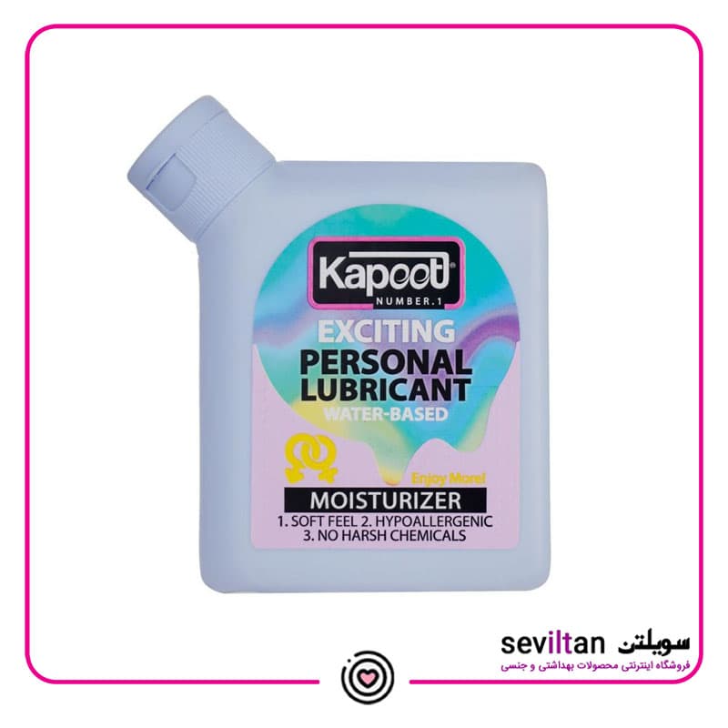 ژل لوبریکانت مرطوب کننده موزی کاپوت مدل Exciting حجم 90ml