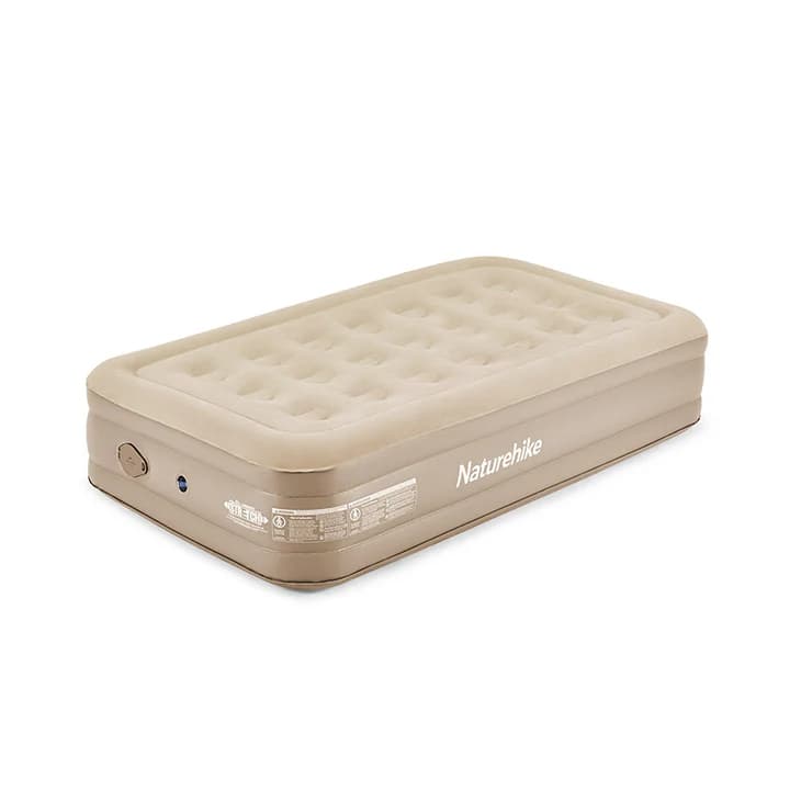 تشک بادی نیچرهایک تک نفره Naturehike Pvc Heightened Air Mattress With Air Pump – NH22FCD04