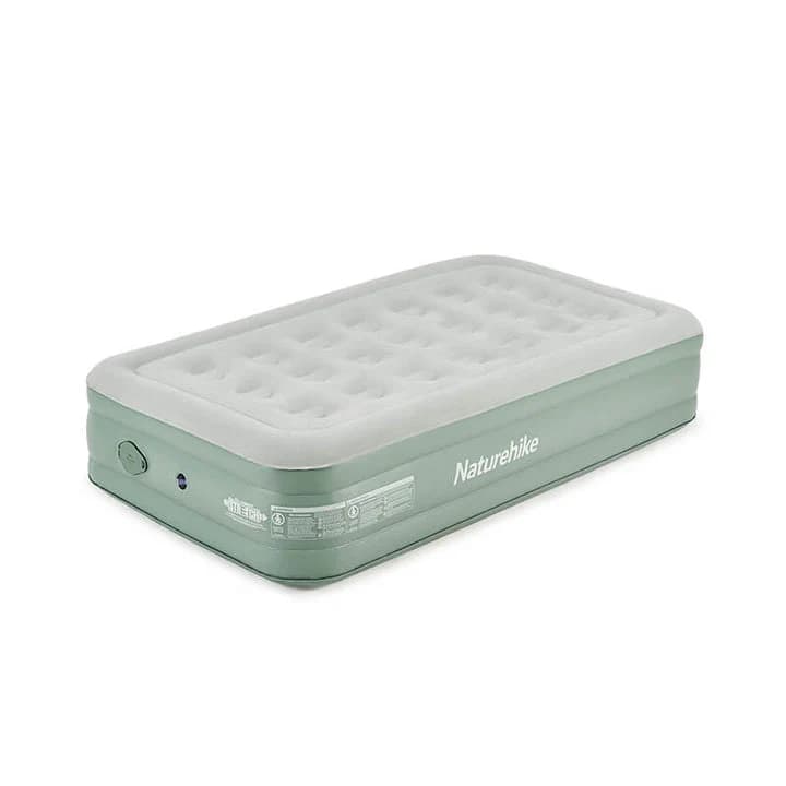 تشک بادی نیچرهایک تک نفره Naturehike Pvc Heightened Air Mattress With Air Pump – NH22FCD04 — تصویر ۶