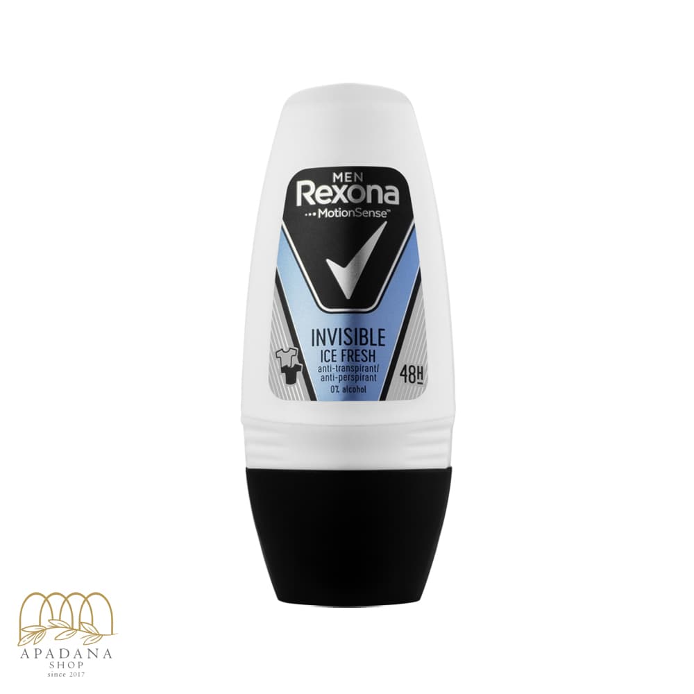 رول ضد تعریق آقایان رکسونا مدل Invisible Ice Fresh حجم 50 میل