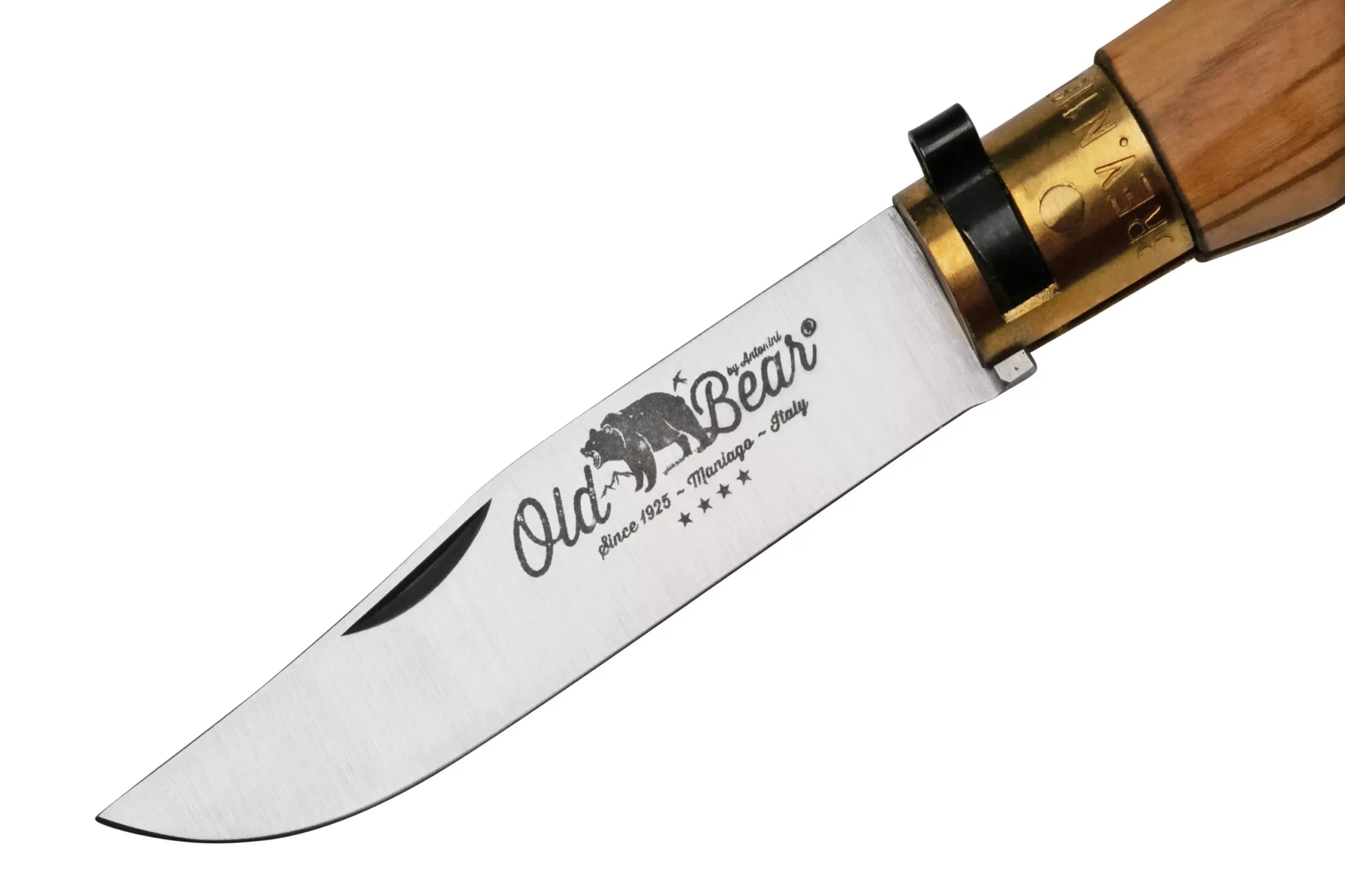 چاقو اولد بیر – دست ساز Old Bear® Classical – Olive – M – 9307/19_LU — تصویر ۵