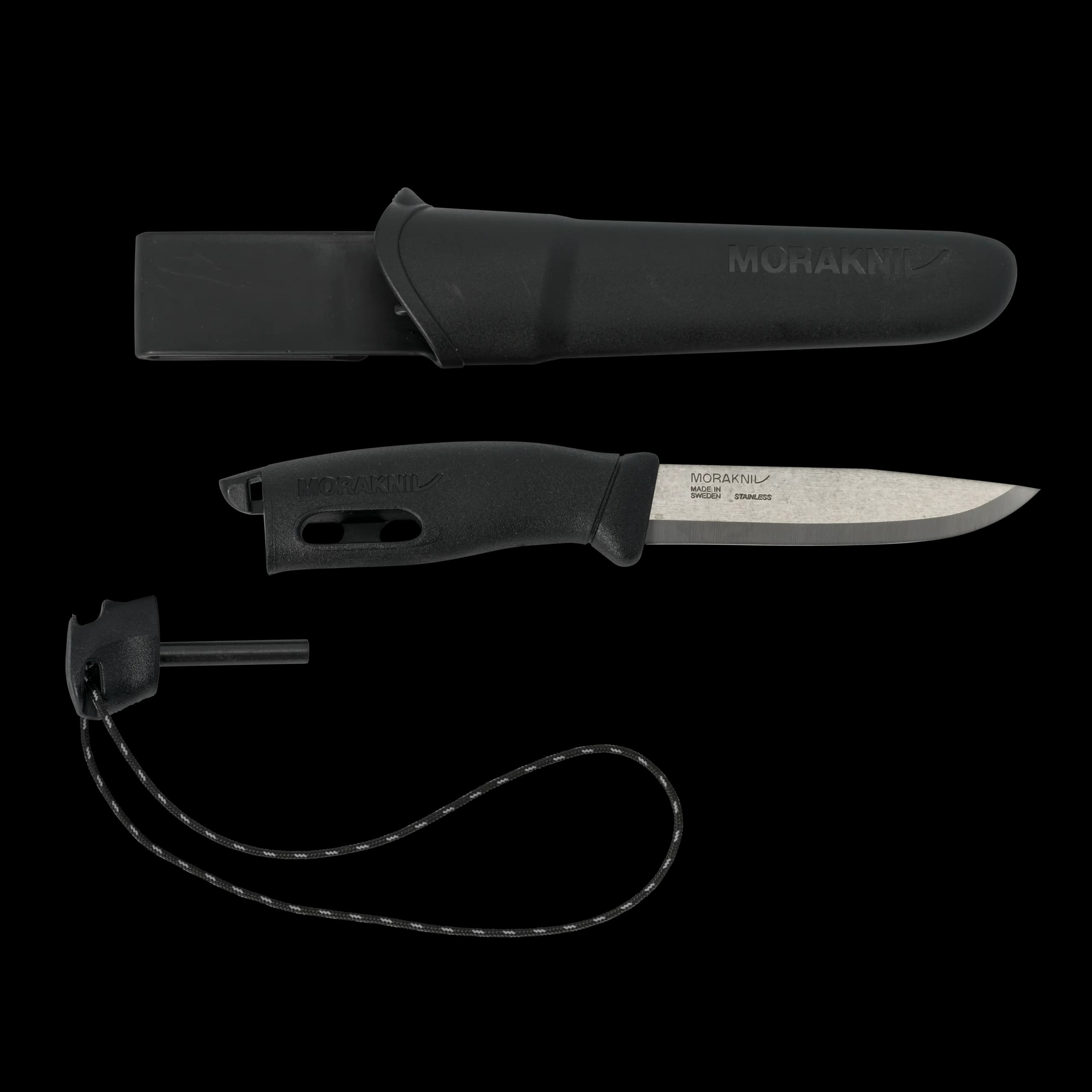 کارد موراکنیو کامپنیون اسپارک استنلس Morakniv Companion Spark (S) – Black
