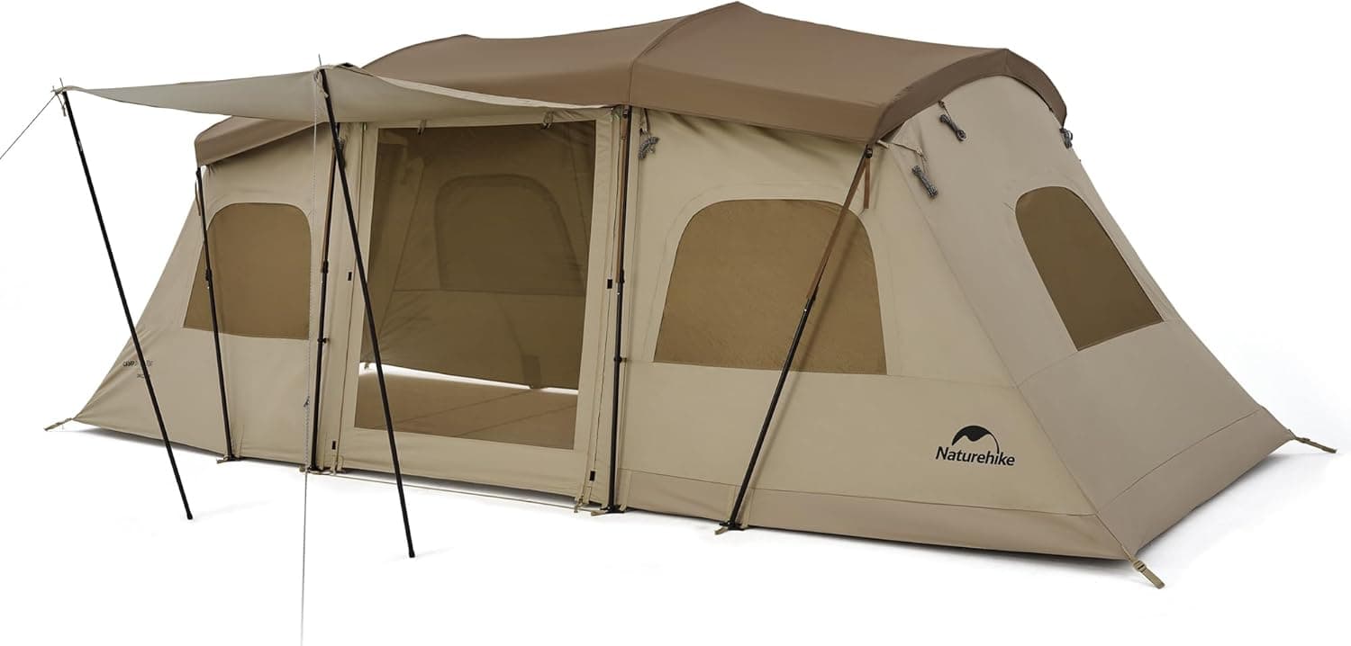 چادر کمپینگ نیچرهایک 4 الی 8 نفره Naturehike Cloud vessel fast tunnel tent – CNH22ZP015 — تصویر ۴