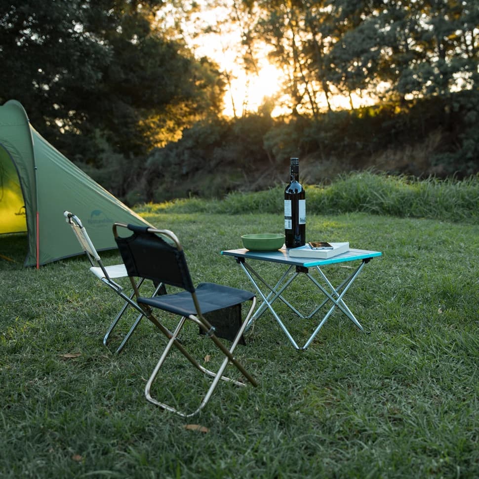 میز کمپینگ نیچرهایک – تاشو آلومنیومی Naturehike FT08 aluminum alloy folding table – NH19Z008-Z — تصویر ۷