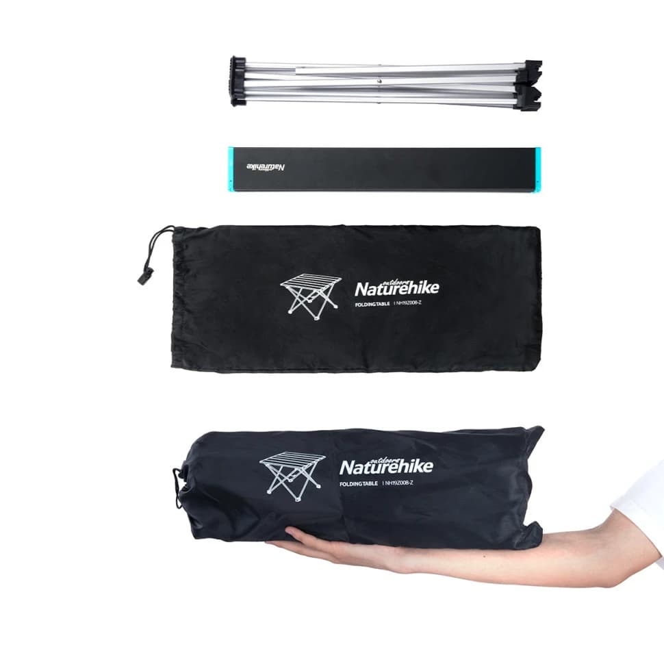 میز کمپینگ نیچرهایک – تاشو آلومنیومی Naturehike FT08 aluminum alloy folding table – NH19Z008-Z — تصویر ۶