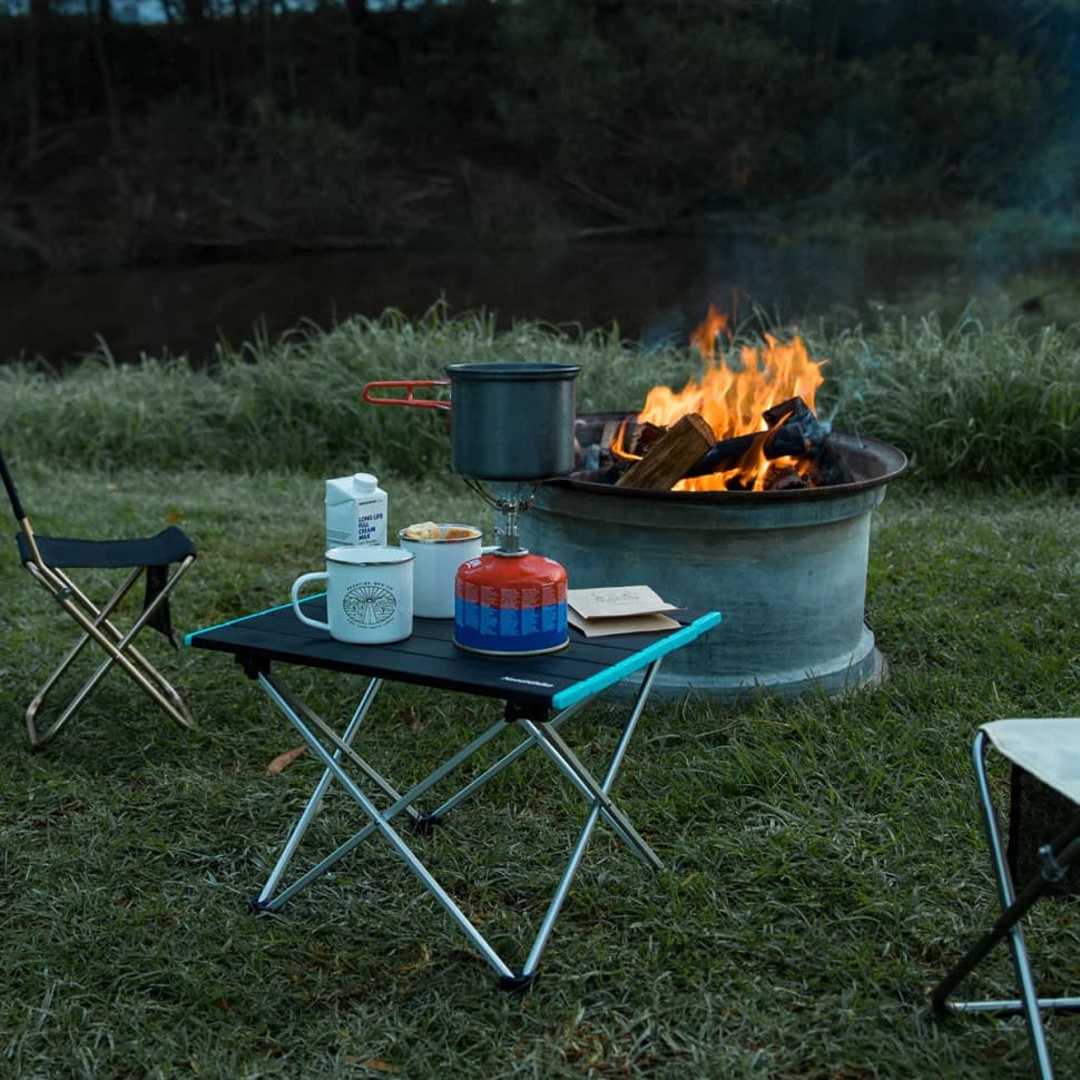 میز کمپینگ نیچرهایک – تاشو آلومنیومی Naturehike FT08 aluminum alloy folding table – NH19Z008-Z — تصویر ۸