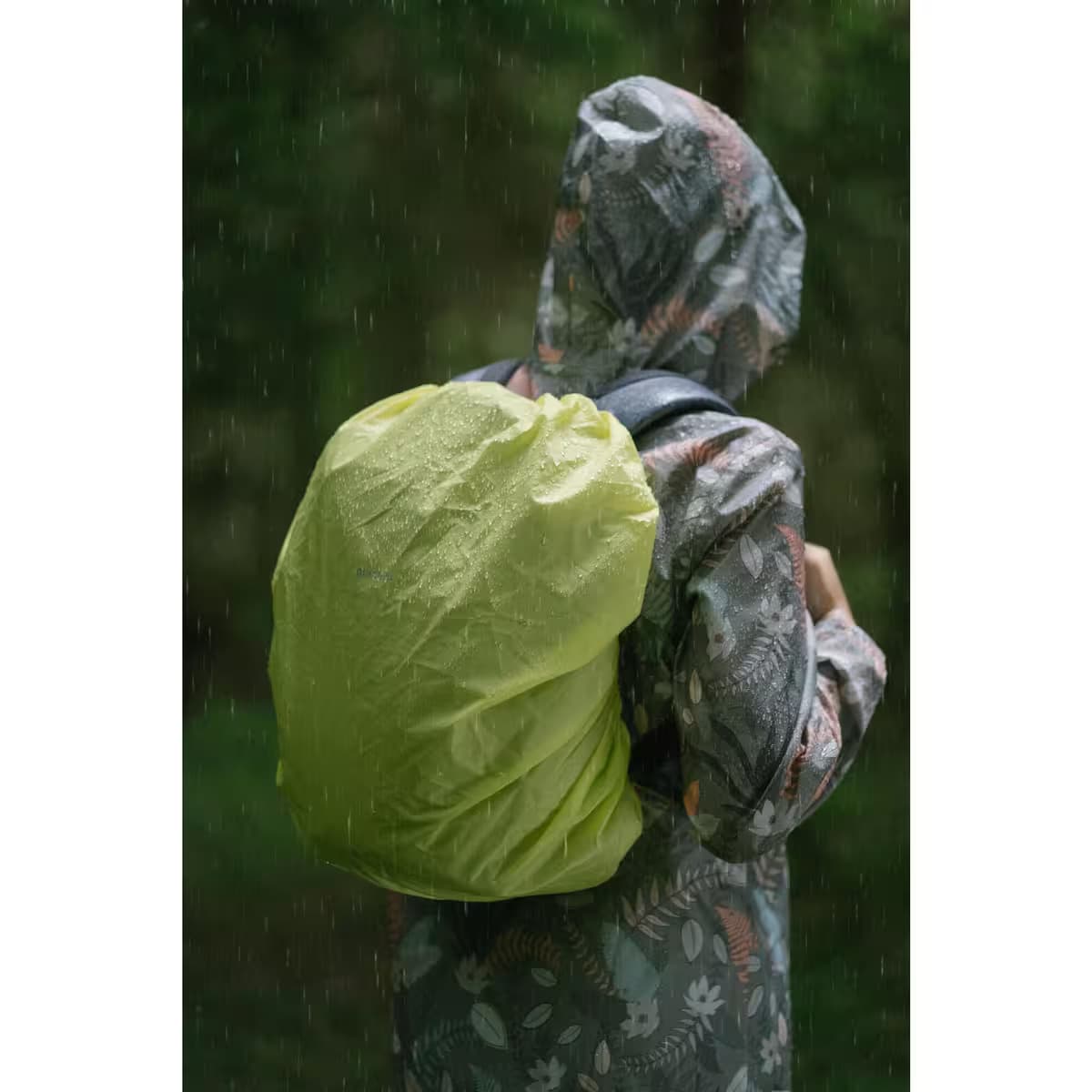 کاور باران کوله پشتی کچوا دکتلون 10/20 لیتر Quechua Backpack Rain Cover – 10/20L — تصویر ۴