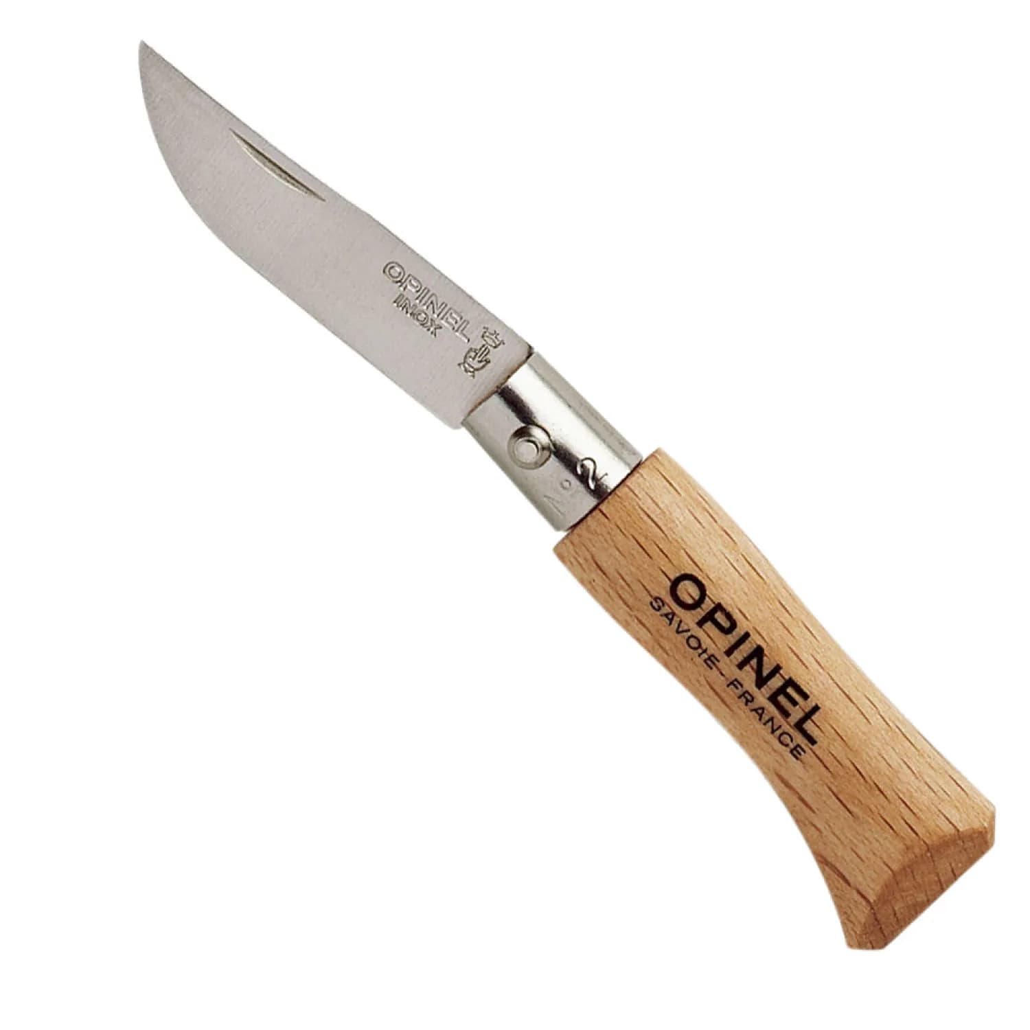 چاقو اپینل 02 استنلس Opinel No.02 Stainless Steel Folding Knife
