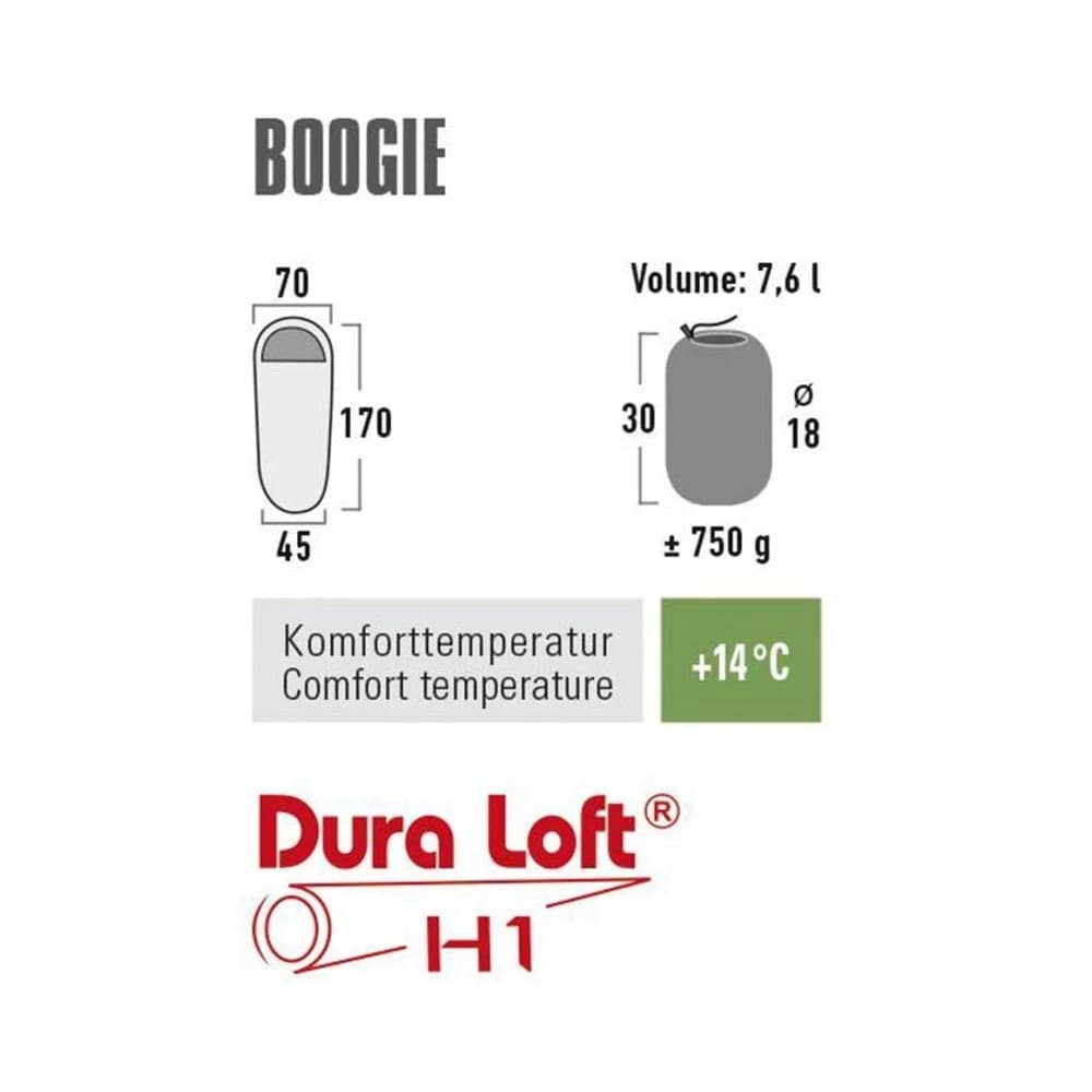 کیسه خواب کودکانه های پیک بوگی – ساخت آلمان High Peak Sleeping Bag Boogie — تصویر ۲