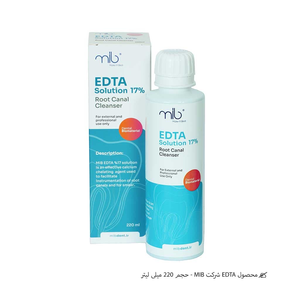 محلول EDTA برند MIB – محلول اتیلن دی آمین تترا استیک اسید