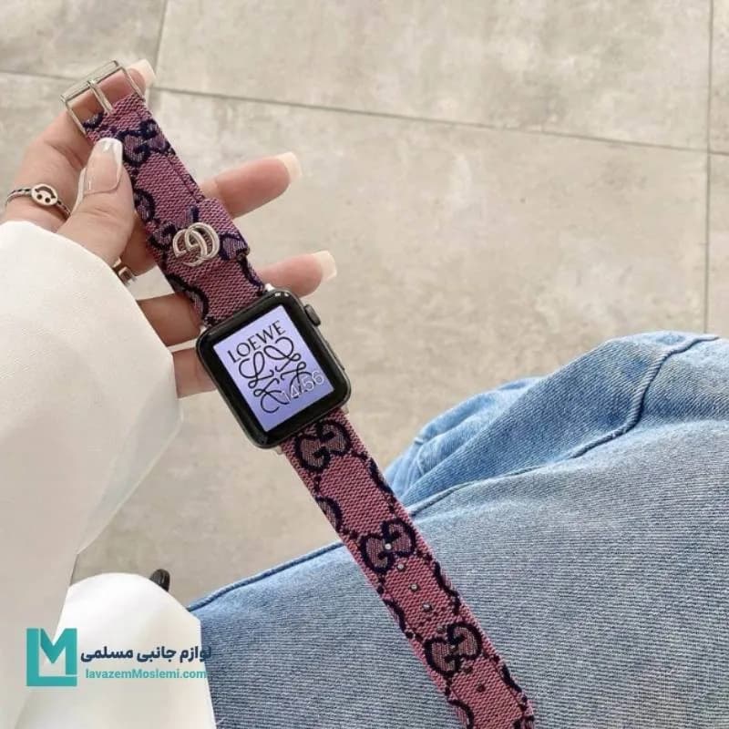 بند اپل واچ گوچی کالرپاپ کد W1112 | لوازم جانبی مسلمی — تصویر ۳