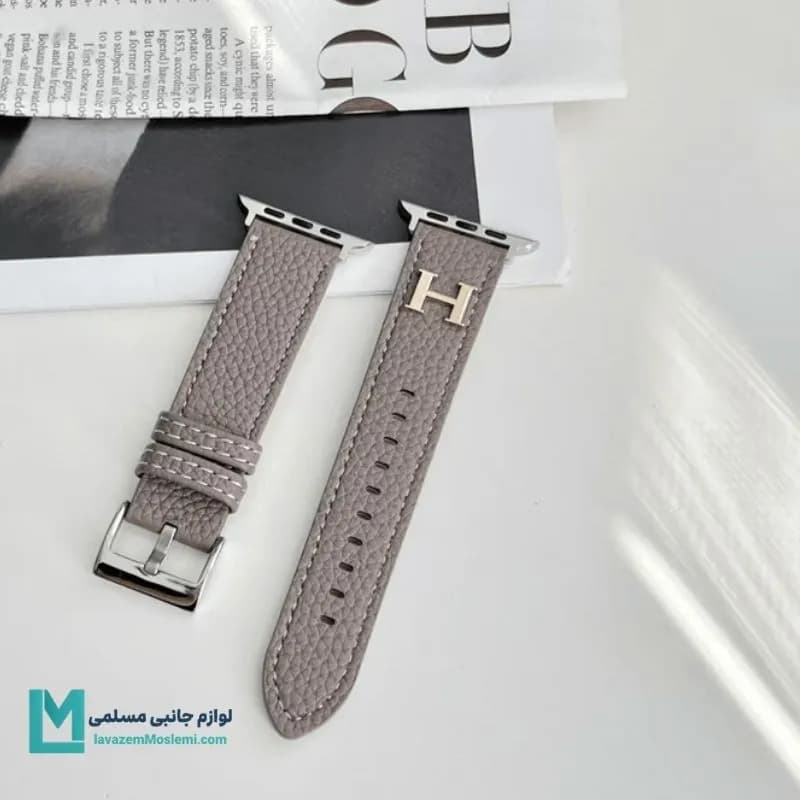 بند اپل واچ هرمس سینگل تور کد W1110 | لوازم جانبی مسلمی — تصویر ۴