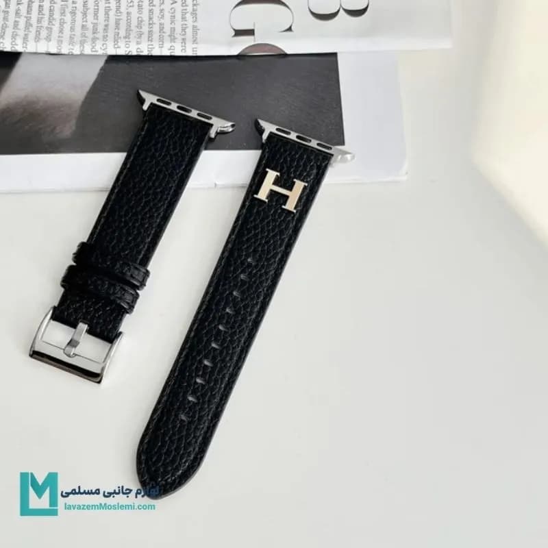 بند اپل واچ هرمس سینگل تور کد W1110 | لوازم جانبی مسلمی — تصویر ۲