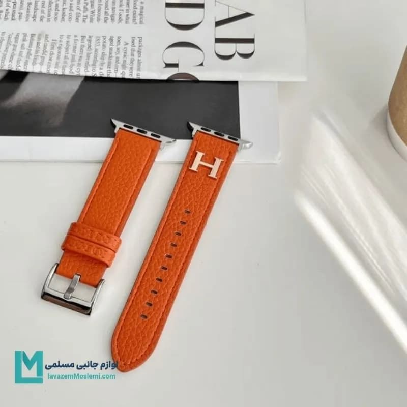 بند اپل واچ هرمس سینگل تور کد W1110 | لوازم جانبی مسلمی — تصویر ۶