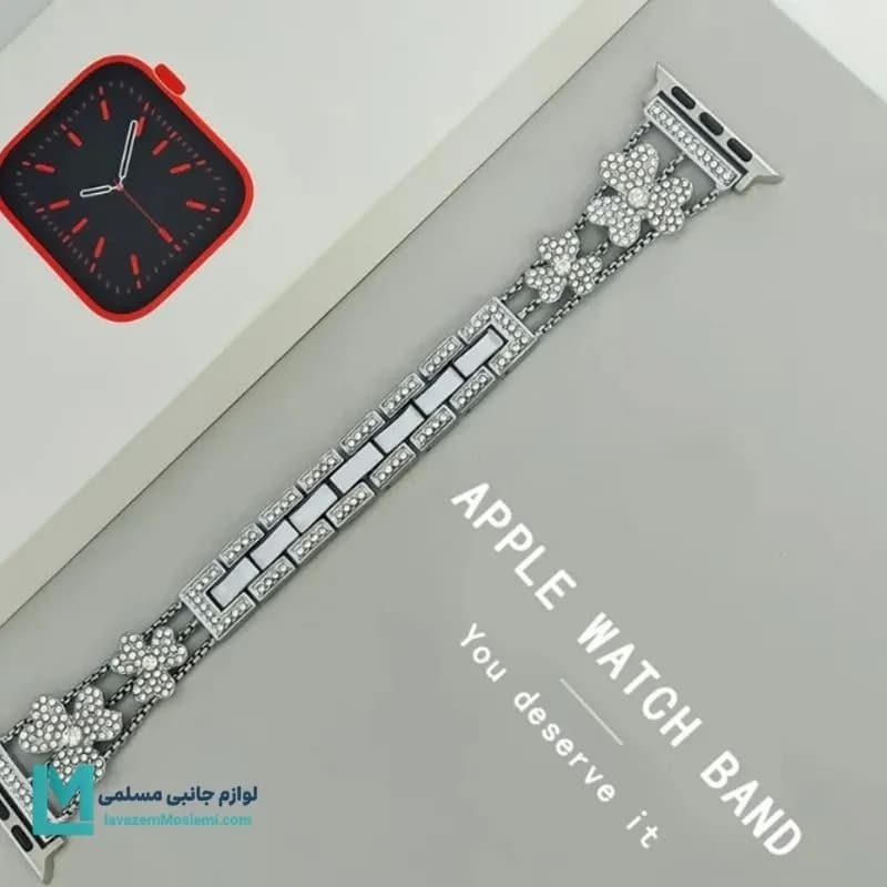بند اپل واچ فشن فلور کد W1108 | لوازم جانبی مسلمی — تصویر ۳