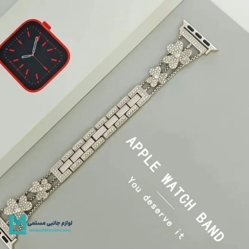 بند اپل واچ فشن فلور کد W1108 | لوازم جانبی مسلمی — تصویر ۵