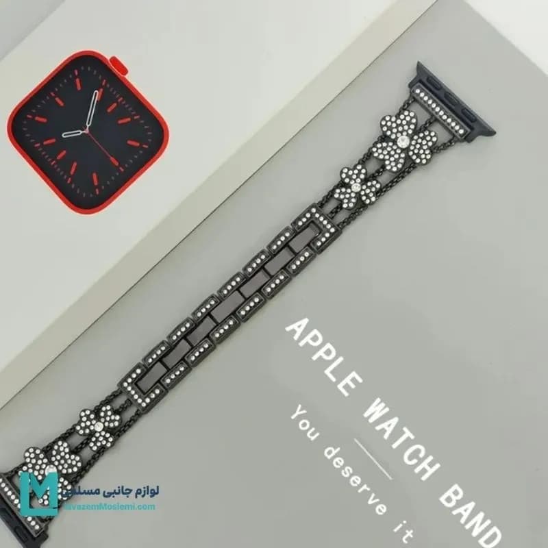 بند اپل واچ فشن فلور کد W1108 | لوازم جانبی مسلمی — تصویر ۲
