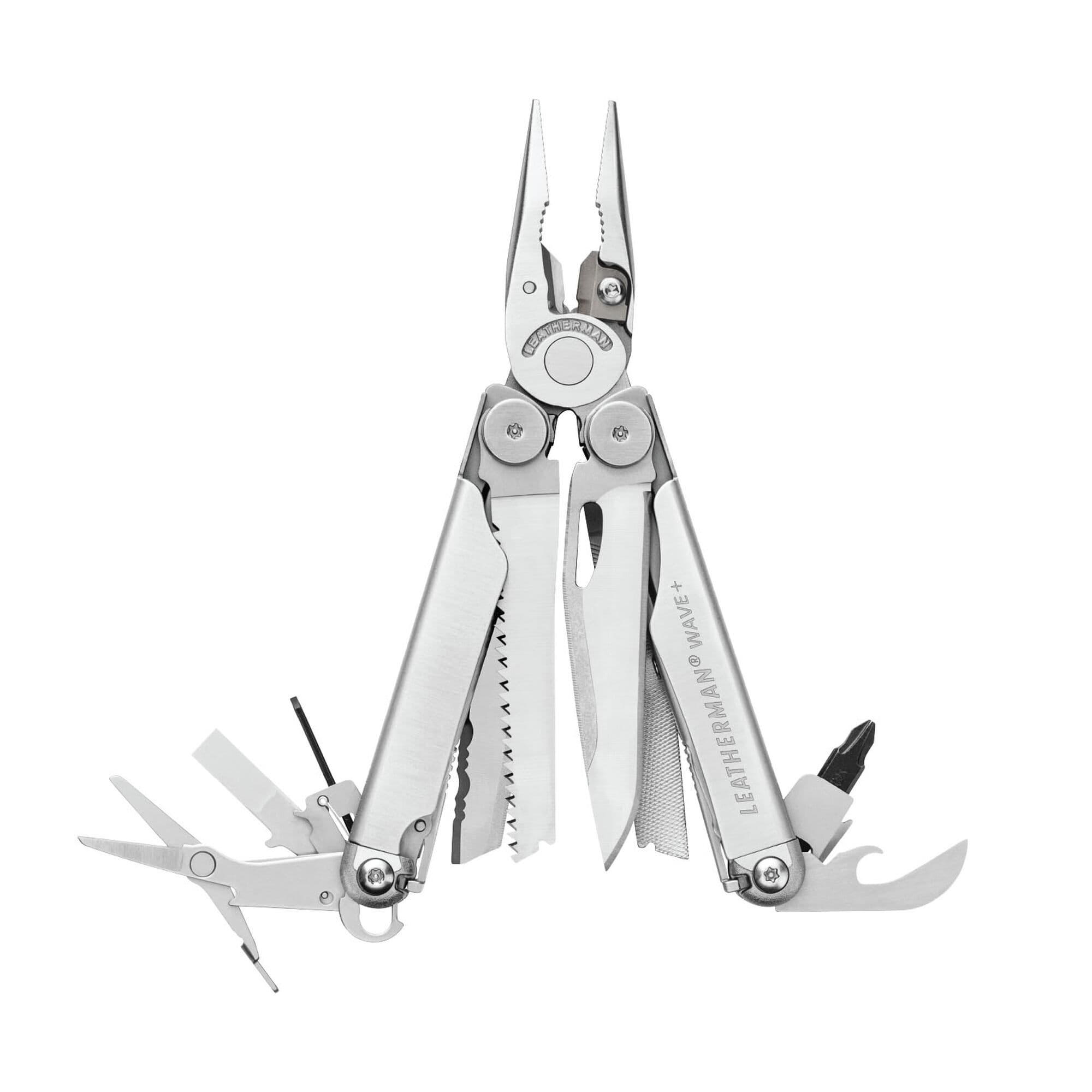لدرمن ویو – ابزار چند کاره Leatherman Wave Plus – Stainless Steel