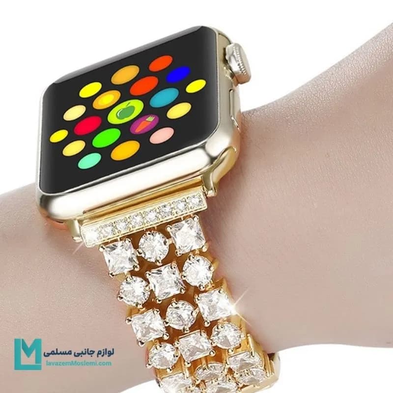 بند اپل واچ دیاموند w5 کد W1107 | لوازم جانبی مسلمی — تصویر ۳