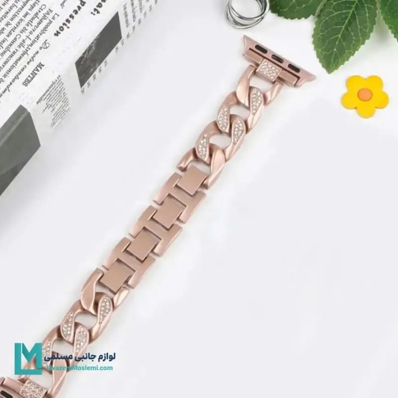 بند اپل واچ کارتیر فول نگین کد W1105 | لوازم جانبی مسلمی — تصویر ۳