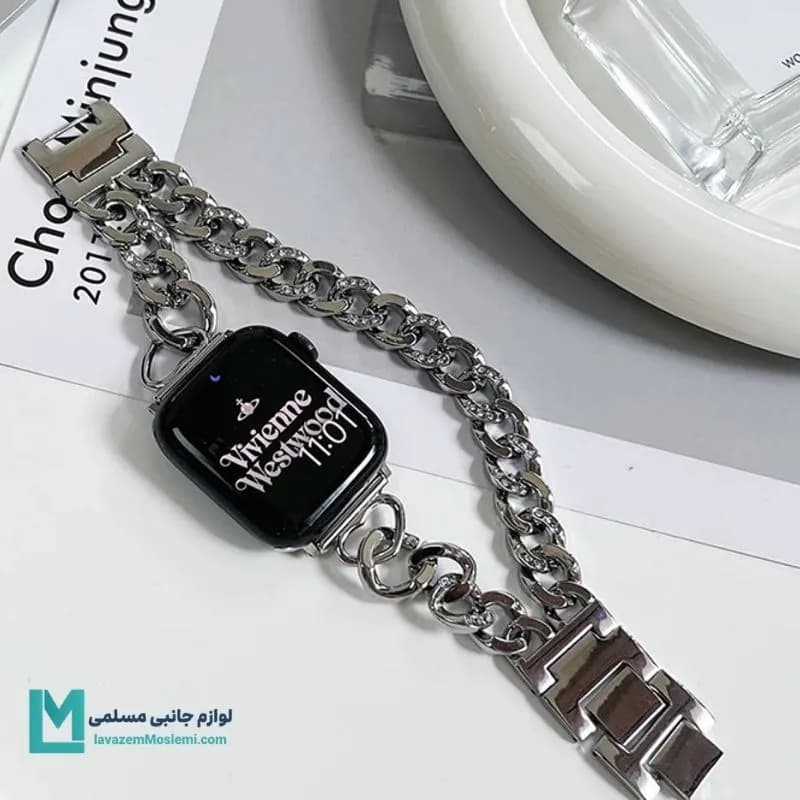 بند اپل واچ کارتیر هرمس کد W1104 | لوازم جانبی مسلمی — تصویر ۳