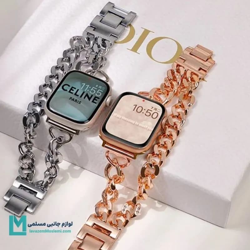 بند اپل واچ کارتیر هرمس کد W1104 | لوازم جانبی مسلمی