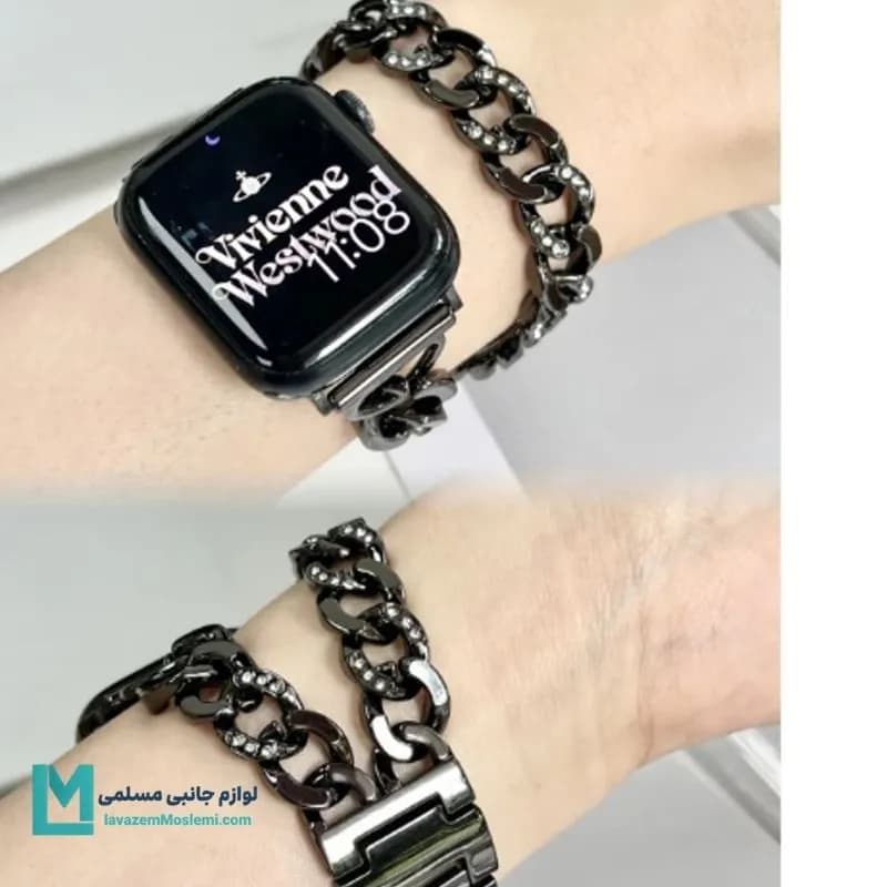 بند اپل واچ کارتیر هرمس کد W1104 | لوازم جانبی مسلمی — تصویر ۸