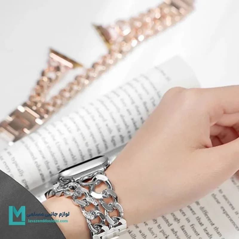 بند اپل واچ کارتیر هرمس کد W1104 | لوازم جانبی مسلمی — تصویر ۷