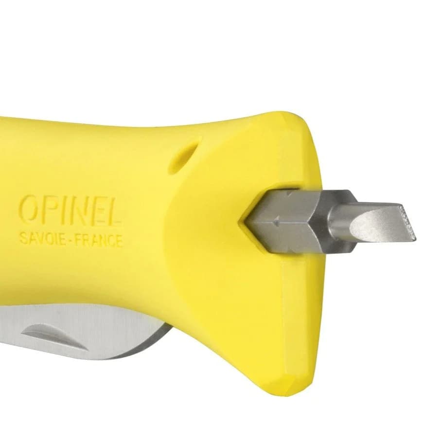چاقو اپینل 09 یوتلتی Opinel No.09 DIY Folding Utility Knife Yellow — تصویر ۴